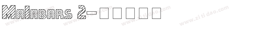 Malabars 2字体转换